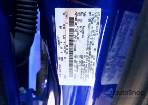 2013 Ford Focus Se из США, поврежденный, VIN 1FADP3F20DL186530